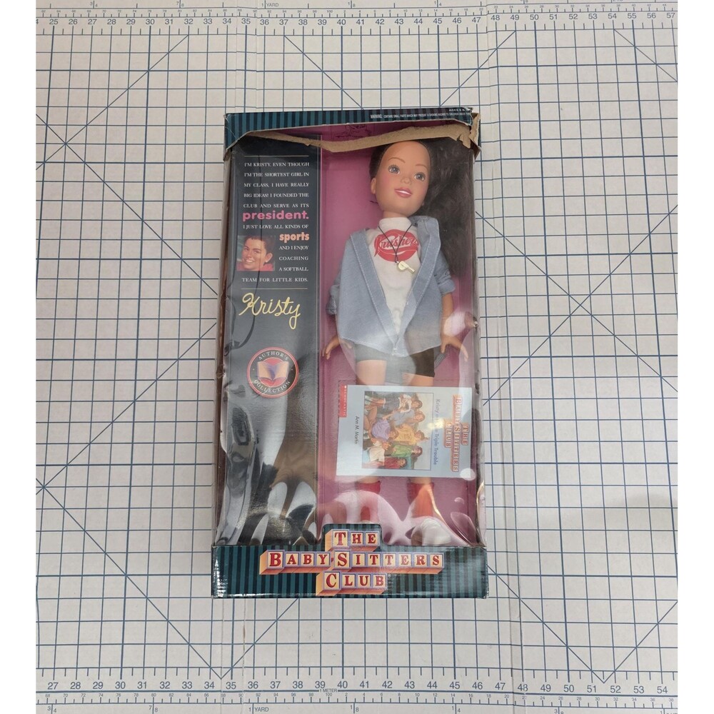 Babysitters Club, Kristy Doll - Kenner w/Original Box - NRFB (1993) 18", Vintage